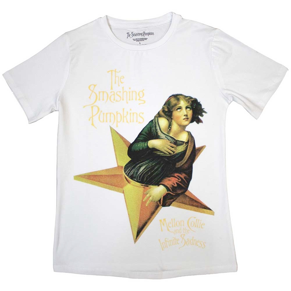 Smashing Pumpkins - Mellon Collie Dames Tshirt - Wit